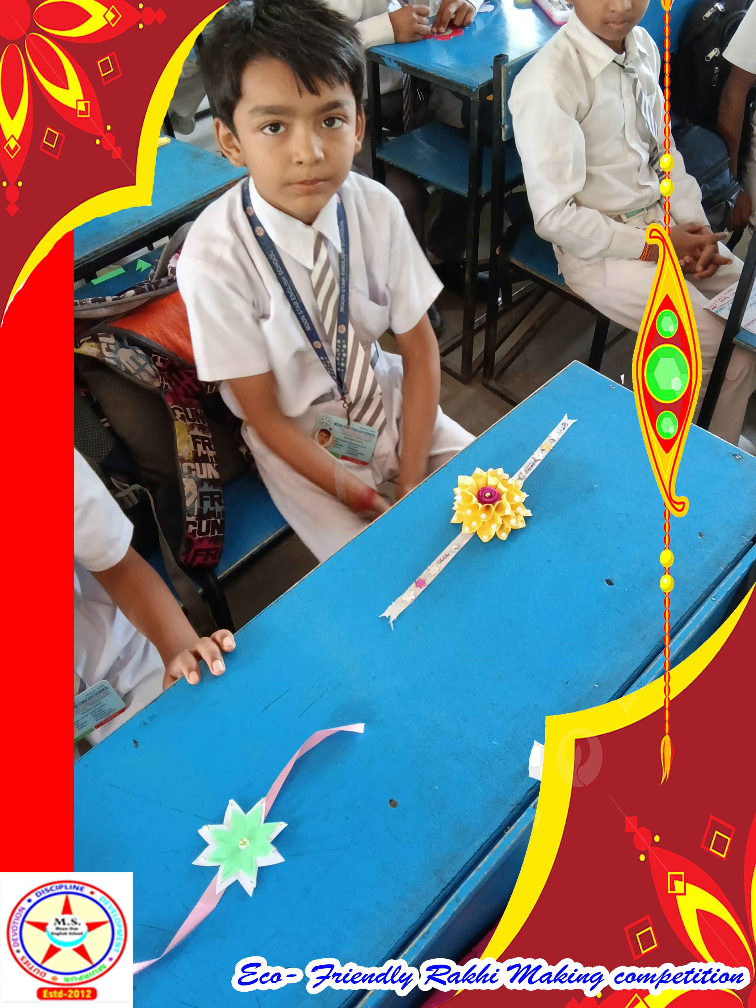 Eco-Friendly Rakhi Making Competition Aug 2023